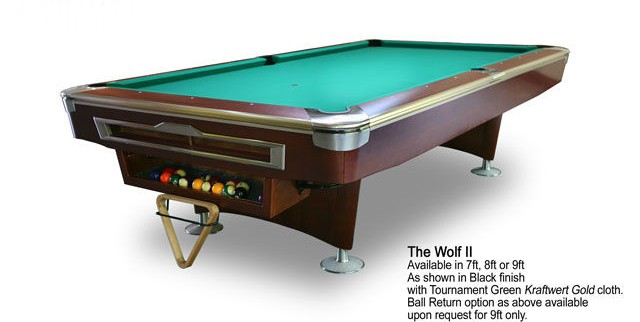 Wolf 2 Pool Table Singapore
