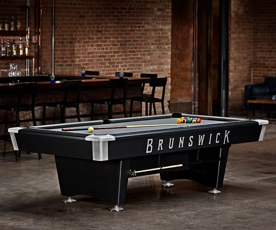 Brunswick Black Wolf Pro pool table 